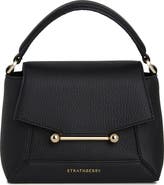 Strathberry Mini Mosaic Leather Top Handle Bag