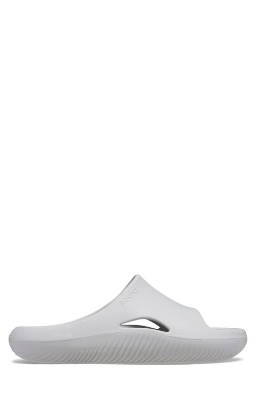 Crocs Mellow Recovery Waterproof Slide Sandal In Atmosphere