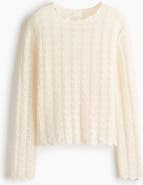 H&M Pointelle-knit Jumper