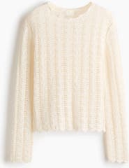 H&M Pointelle-knit Jumper