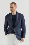 Brunello Cucinelli Prince of Wales deconstructed blazer