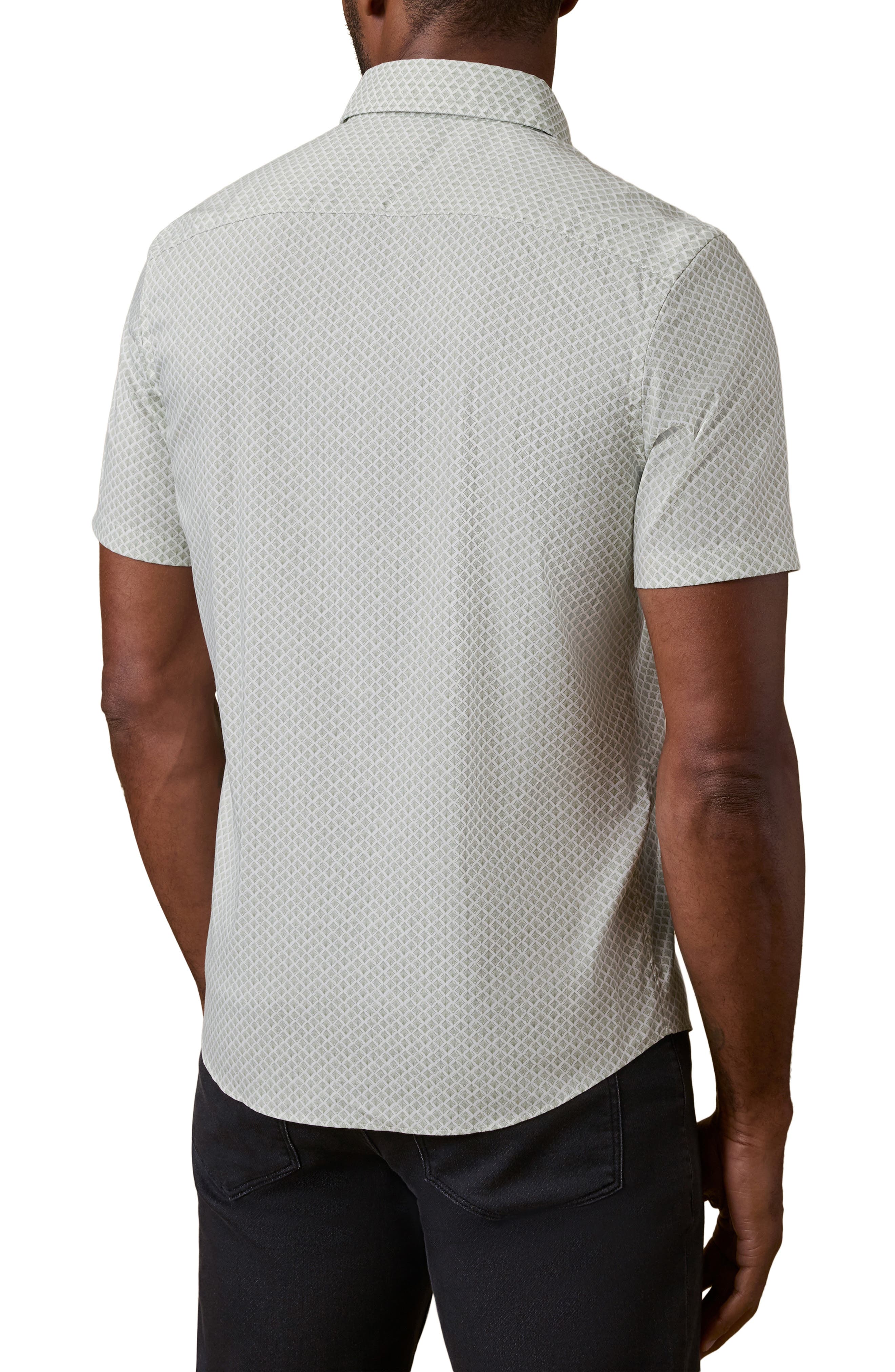 Movement Short Sleeve Button-Up Shirt - image 4