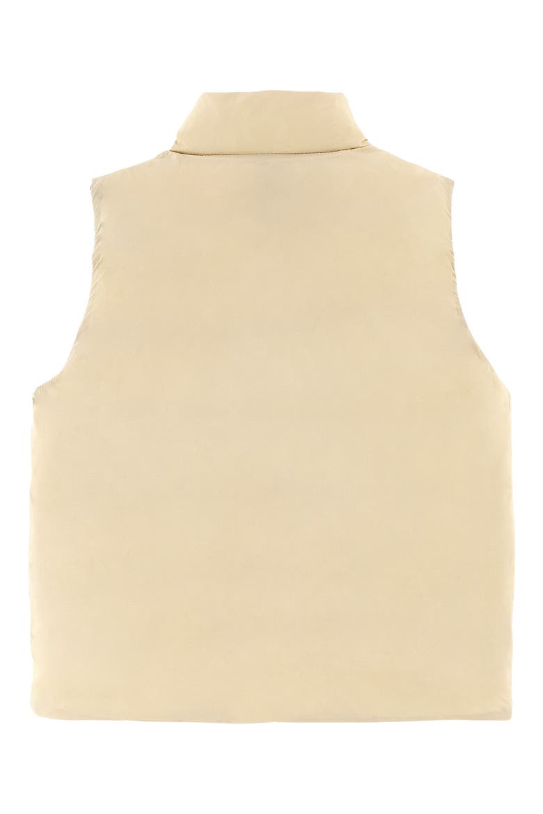 Kids' Casey Reversible Down Puffer Vest, Alternate, color, TAN