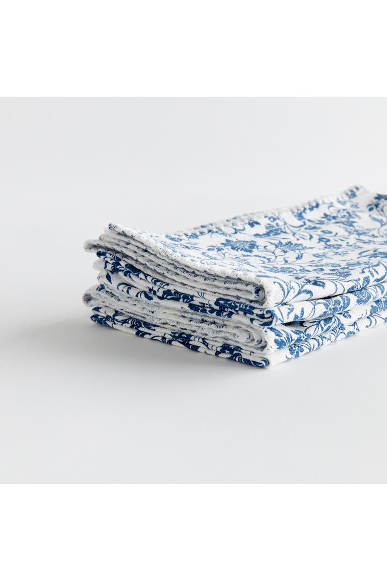 Bella Napkins Set of 4, Alternate, color, Blue