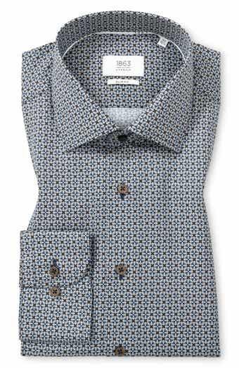 Slim Fit Printed Twill Shirt