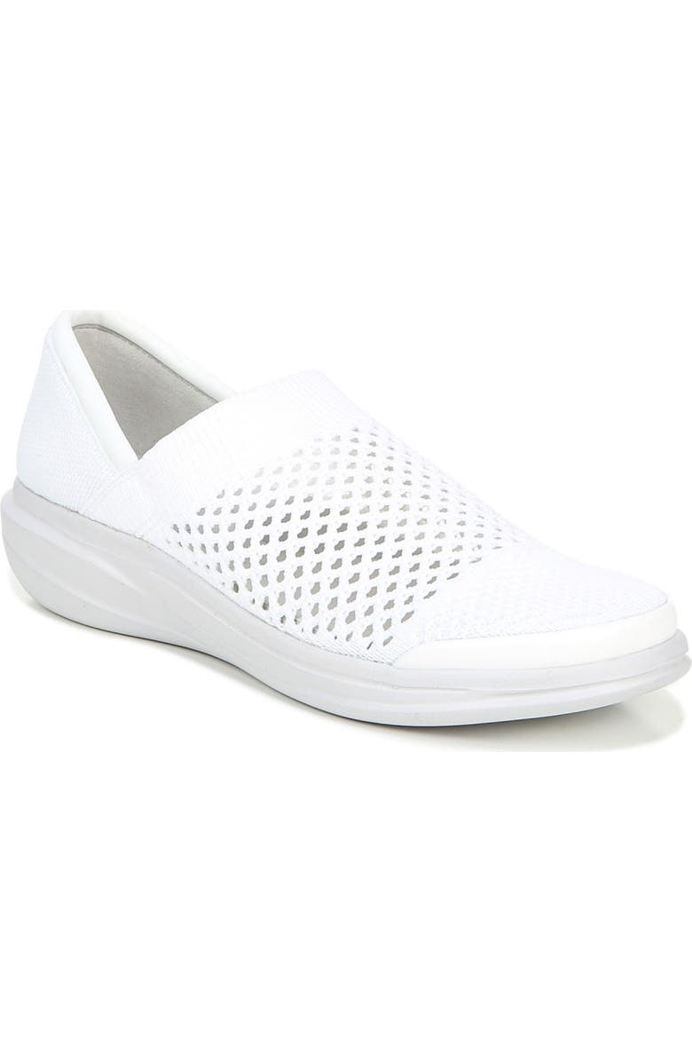 LifeStride Charlie Knit Slip-On Shoe, Main, color, White