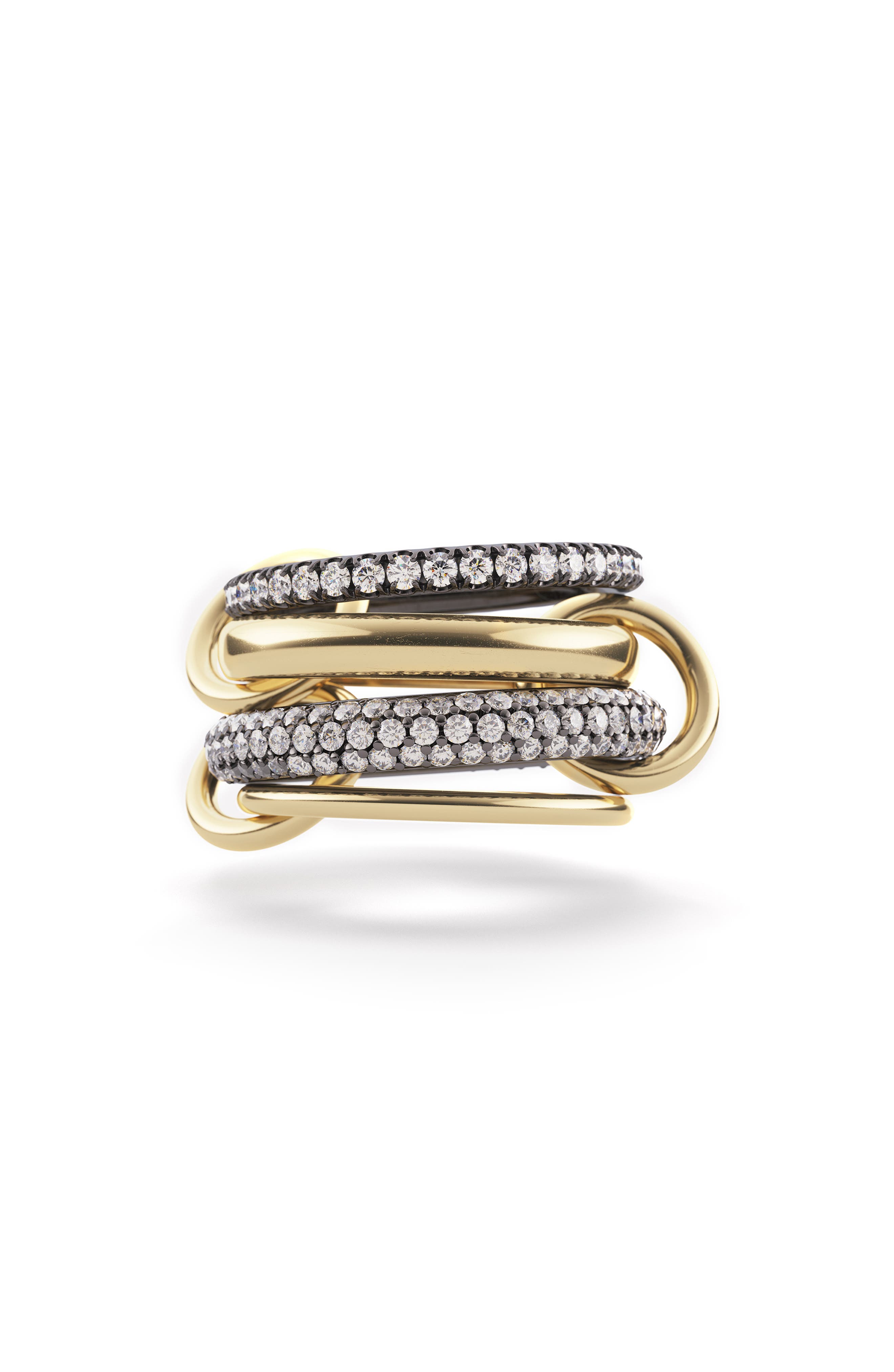 selected YELLOW GOLD/ RHODIUM