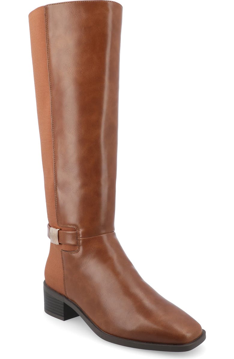 Journee Collection Londyn Boot, Main, color, Cognac