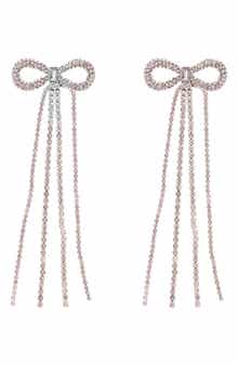 ZAXIE By Stefanie Taylor Bow Chandelier Earrings