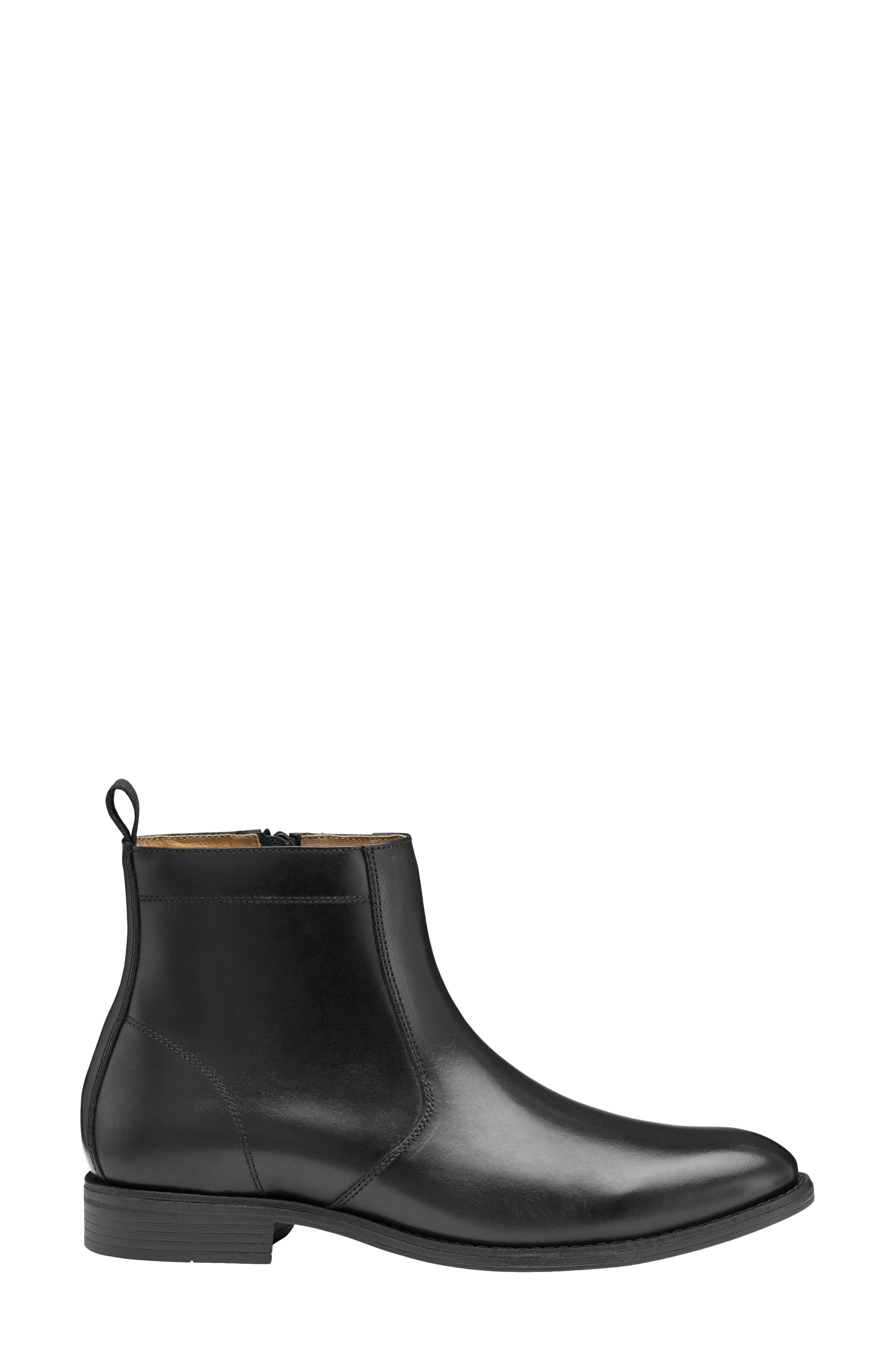 Johnston & Murphy Lewis Side Zip Boot, Alternate, color, 