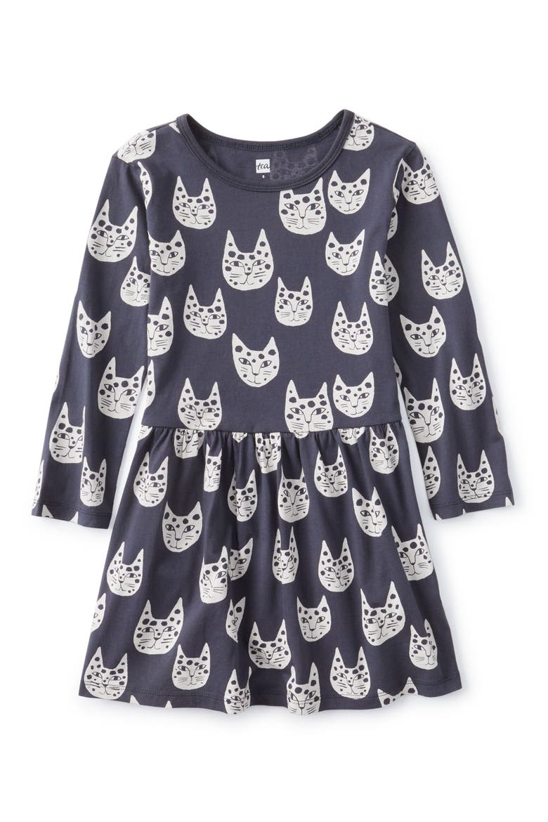 Skirted Staple Dress, Alternate, color, Kool Katts