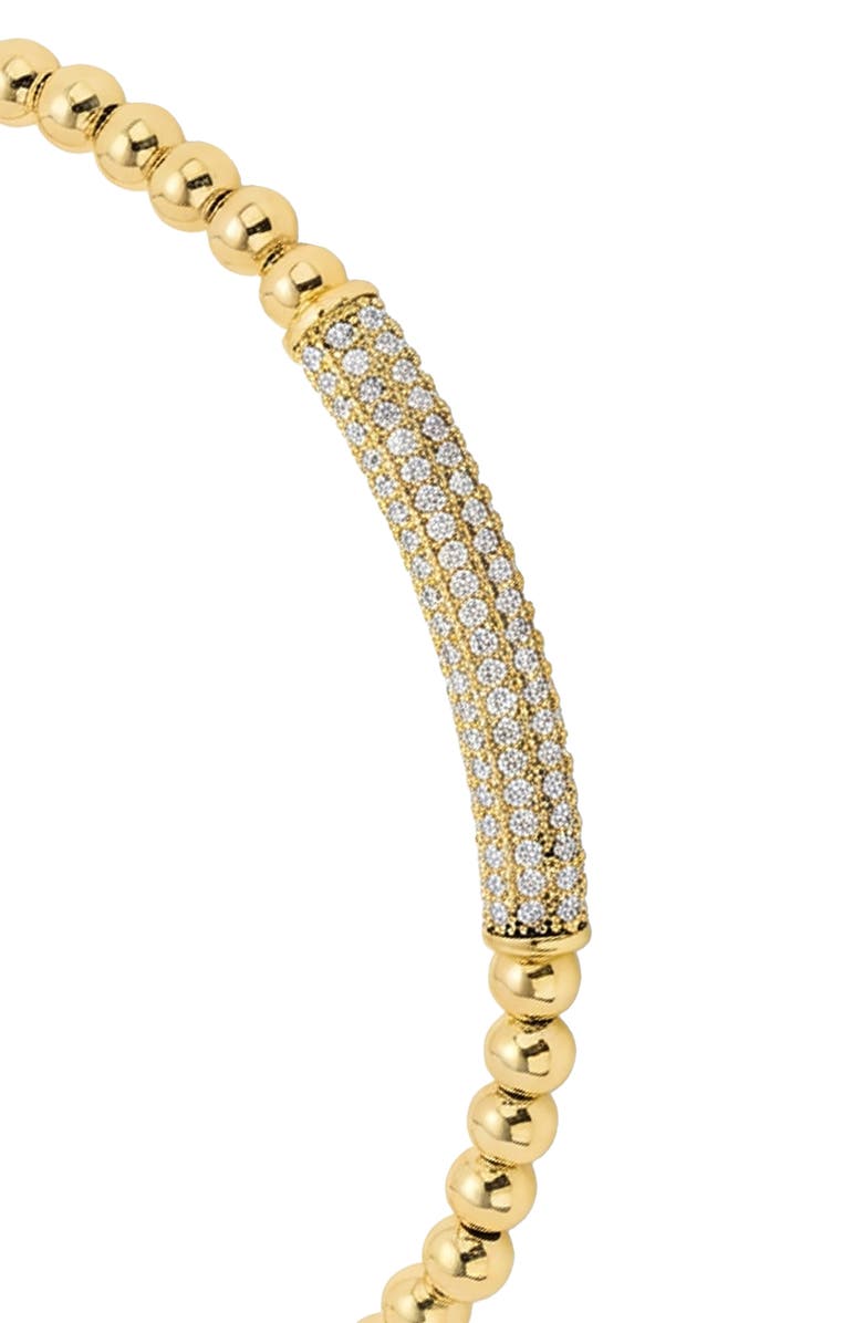 ATHRA LUXE Modern Muse Beaded Cuff Bracelet, Alternate, color, 