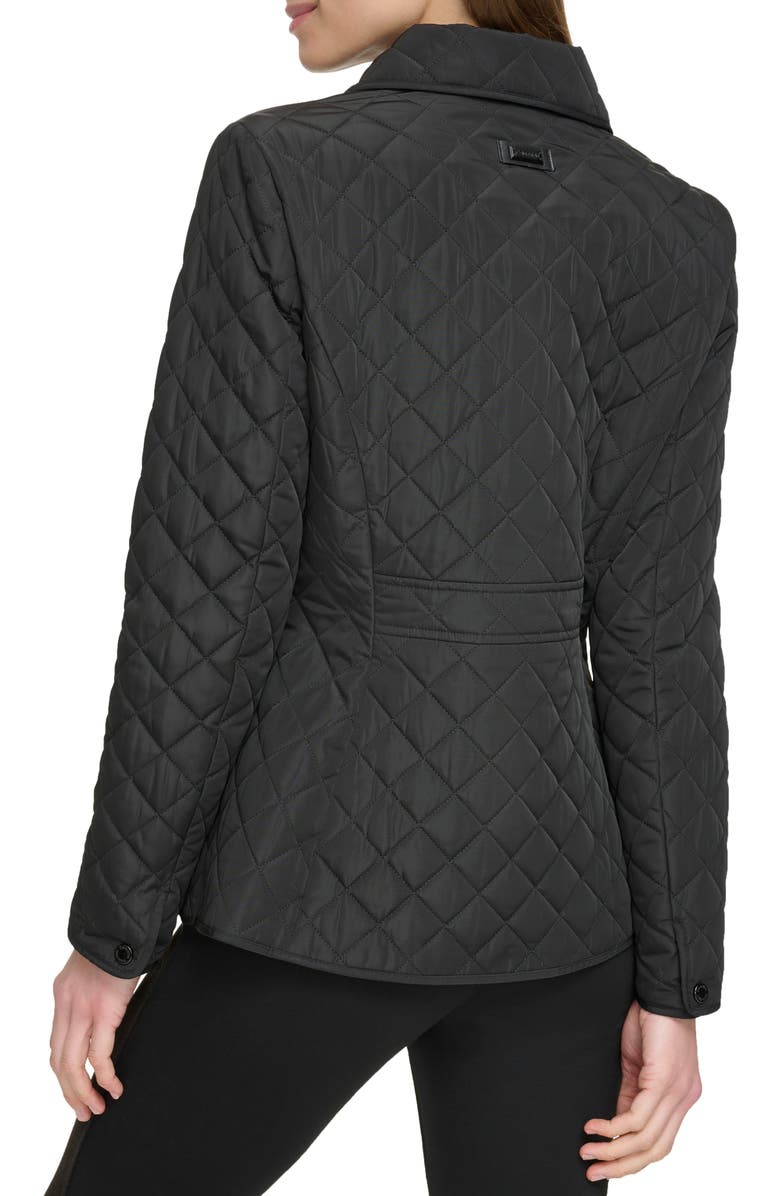 Calvin Klein Quilted Water-Resistant Short Jacket, Alternate, color,