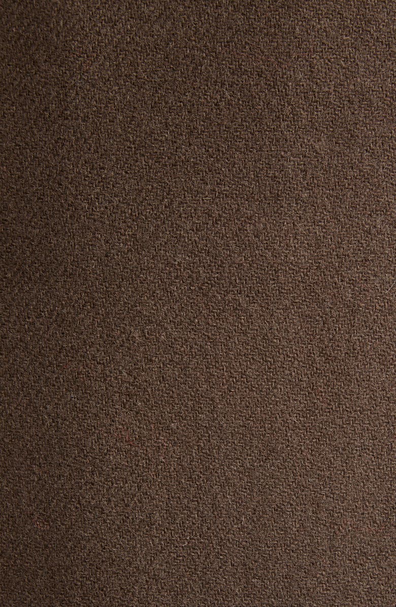 AMI PARIS High Collar Virgin Wool Coat, Alternate, color,