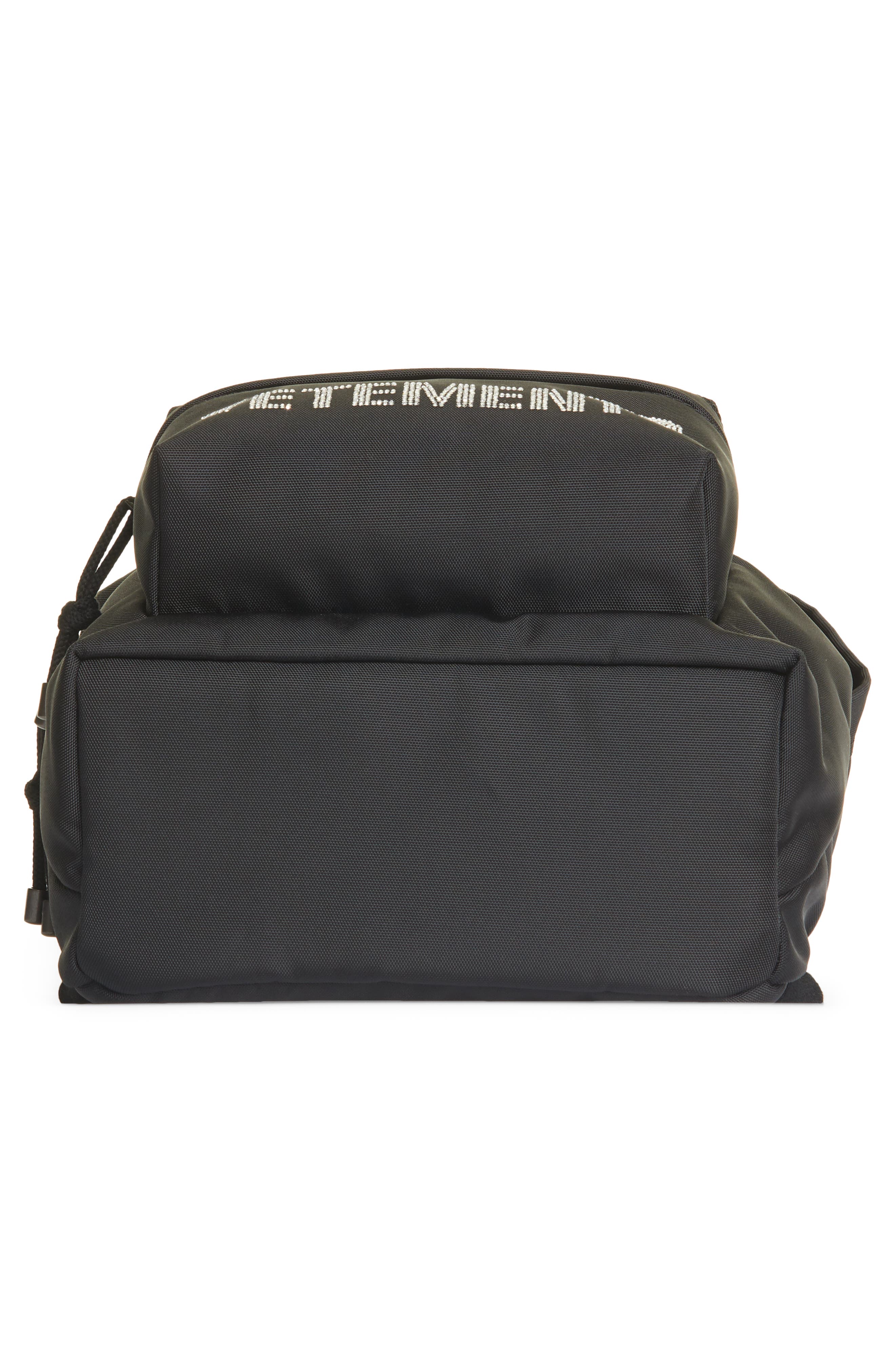 VETEMENTS Logo Crystal Embellished Backpack, Alternate, color, 