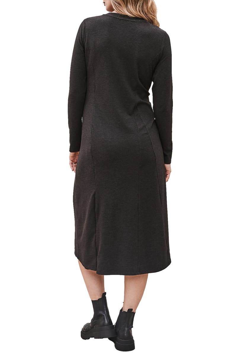 Angel Maternity Eloise Long Sleeve Knit Maternity Dress, Alternate, color, 