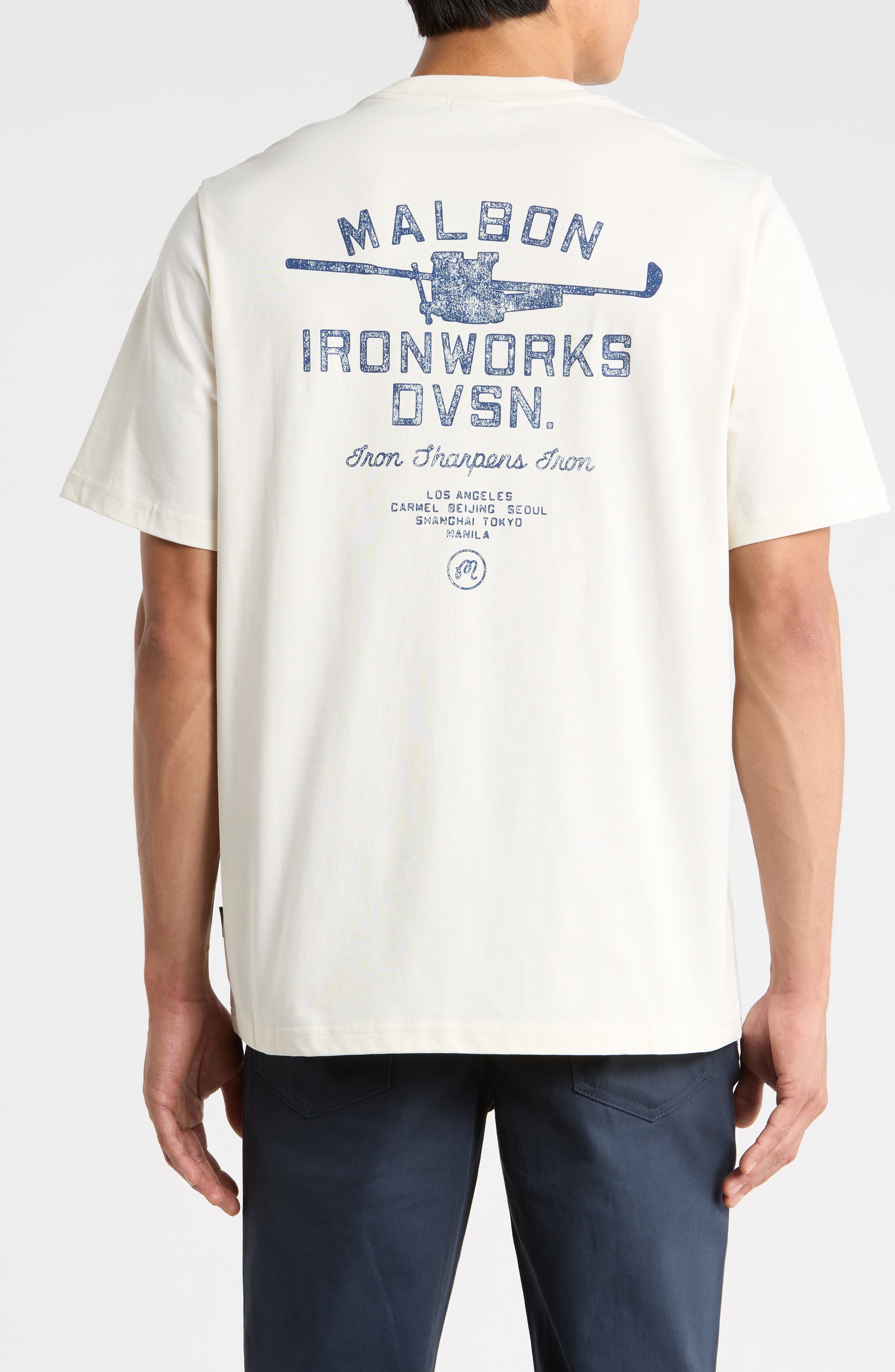 Malbon Golf Vista Ironworks Cotton Graphic T-Shirt (Men) | Nordstrom