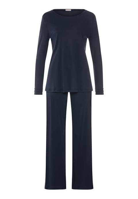 Pilar Pleated Cotton Pajama Set