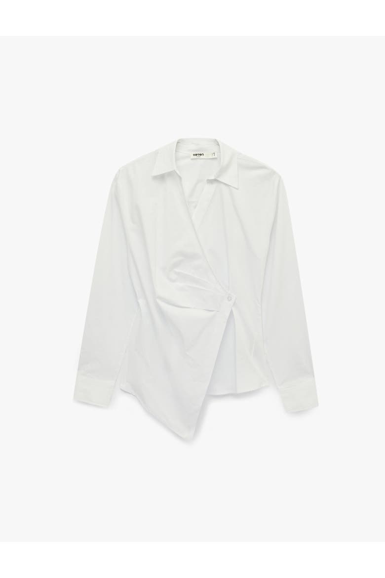 Double Breasted Shirt, Alternate, color, OFF WHITE