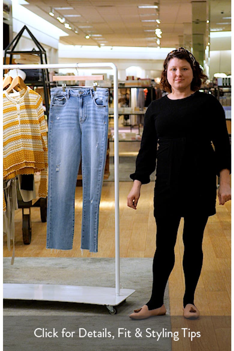 Raw Hem Ankle Cigarette Jeans video