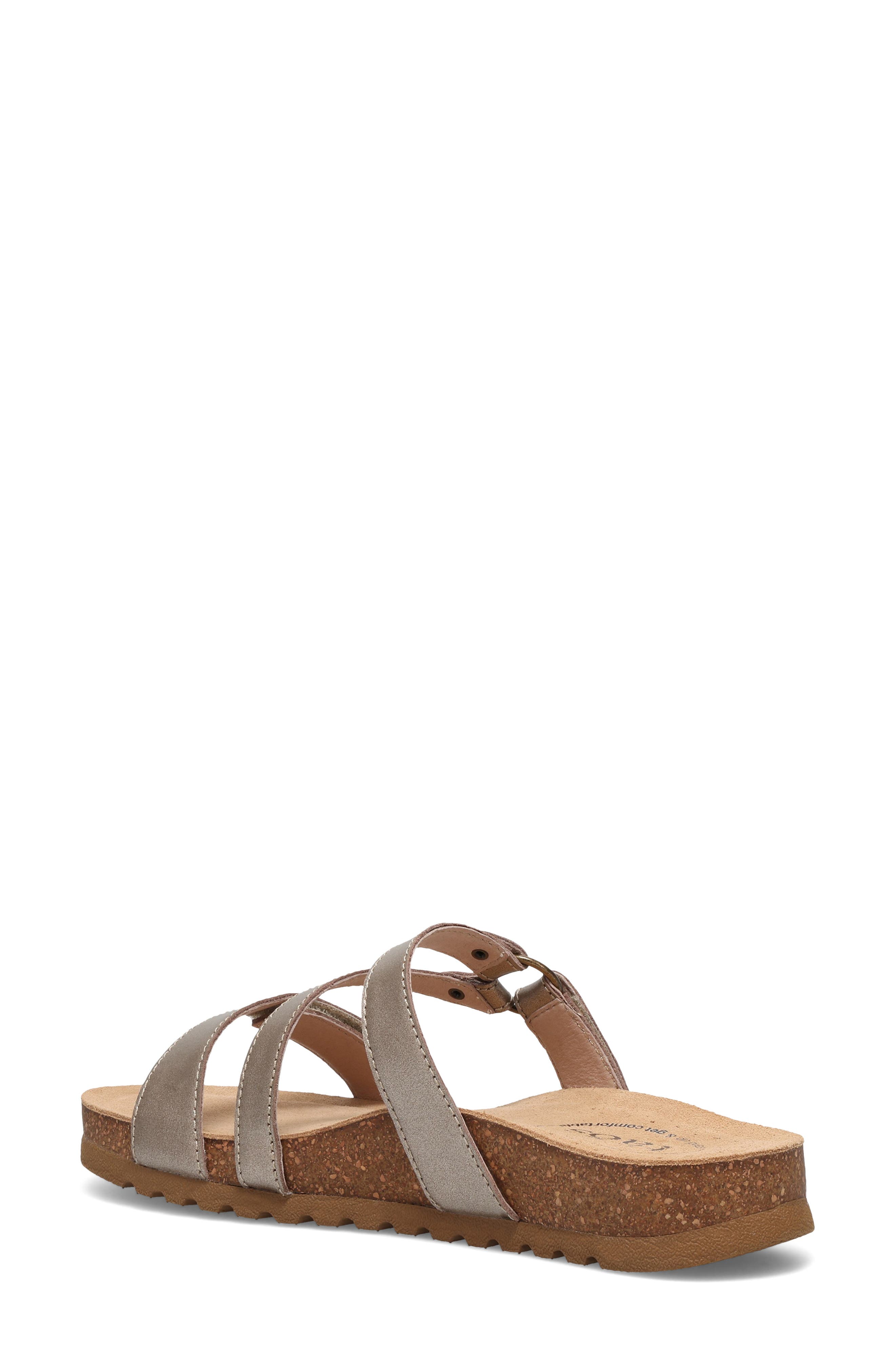Ringslide Slide Sandal, Alternate, color, CHAMPAGNE