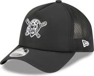 New Era Men's New Era Black Pittsburgh Pirates 2026 Batting Practice Alternate Apex 9FORTY Adjustable Hat