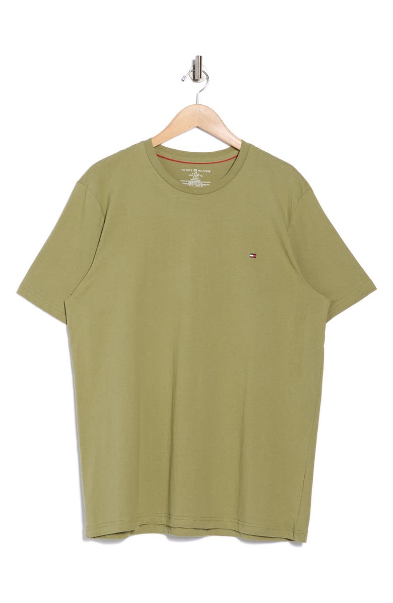 Tommy Hilfiger Core Flag Crewneck Tee, Alternate, color, Green Stone