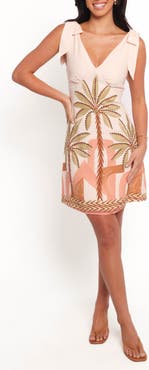 Petal & Pup Giada Tie Strap Minidress