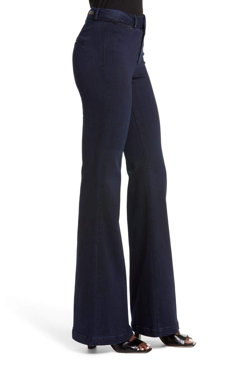 Genevieve High Waist Flare Jeans, Alternate, color, PREMIER