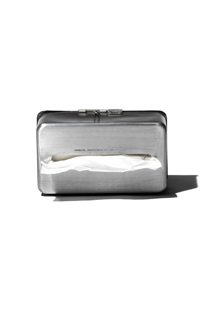 Wall-Mounted Paper Towel Case, Main, color, Natural