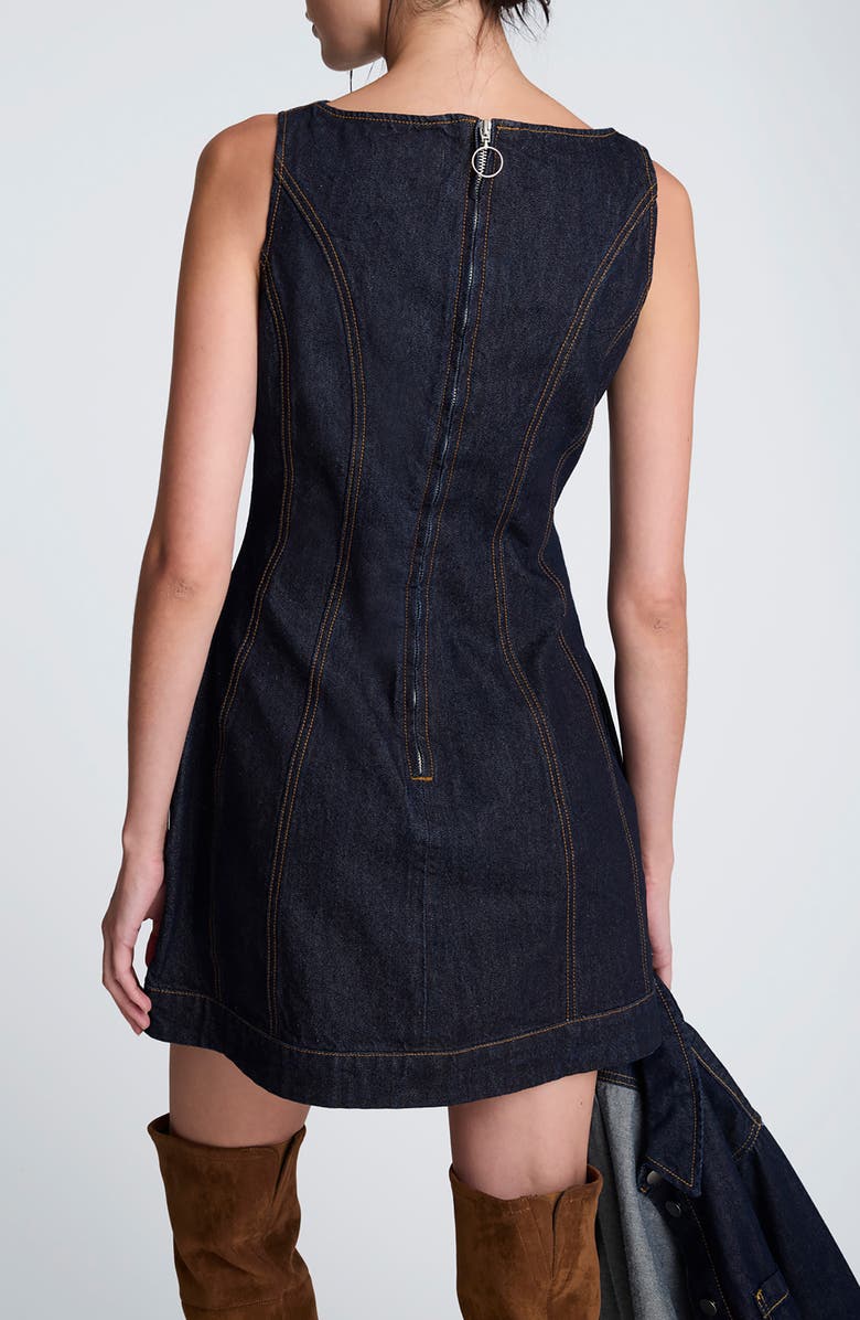 Kenneth Cole Hourglass Denim Dress, Alternate, color,