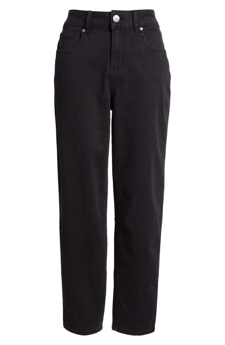 1822 Denim High Waist Ankle Barrel Jeans, Alternate, color, Sterling