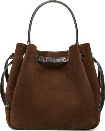 Romy Suede Bucket Bag