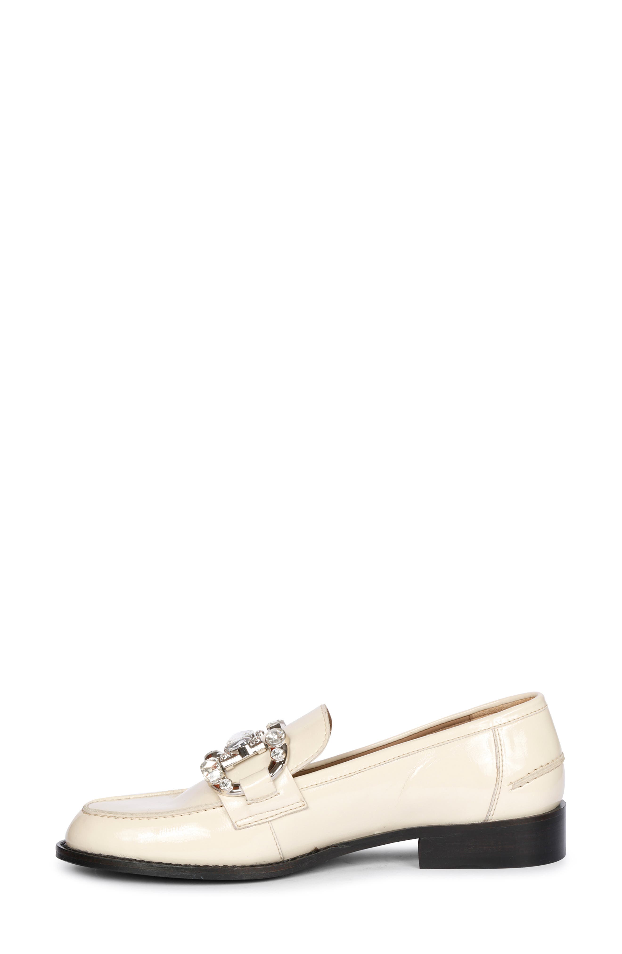 SAINT G Livia Bit Loafer, Alternate, color, Off White