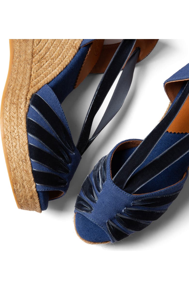 Penelope Chilvers High Catalina Dali Espadrille Platform Wedge, Alternate, color,