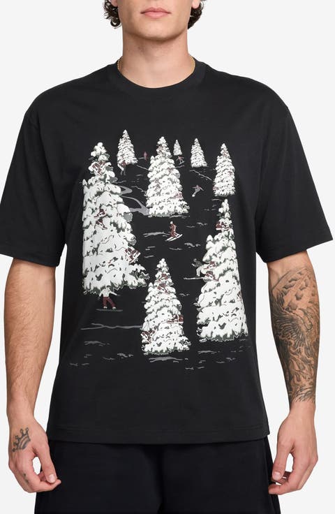 Holiday Cotton Graphic T-Shirt