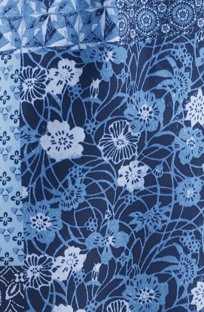 Tommy Bahama Naples Palazzo Patchwork Swim Trunks, Alternate, color, Island Navy