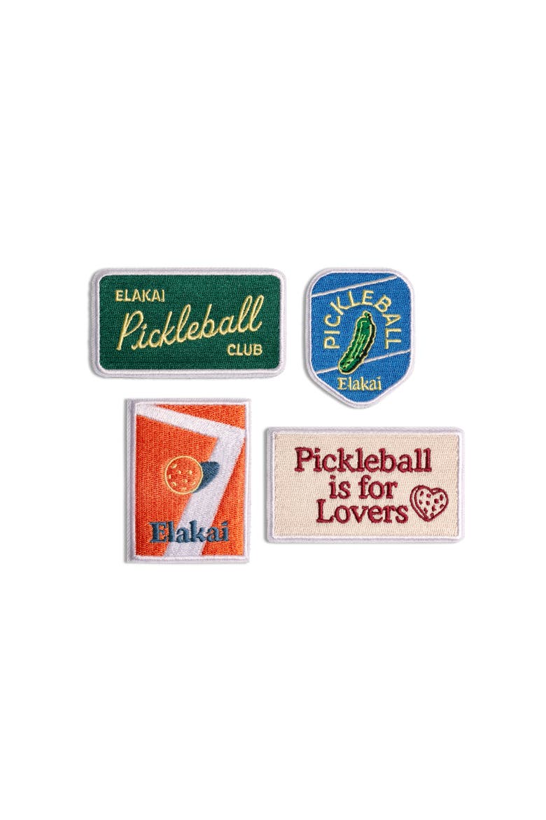 Pickleball Patches, Main, color, Assorted