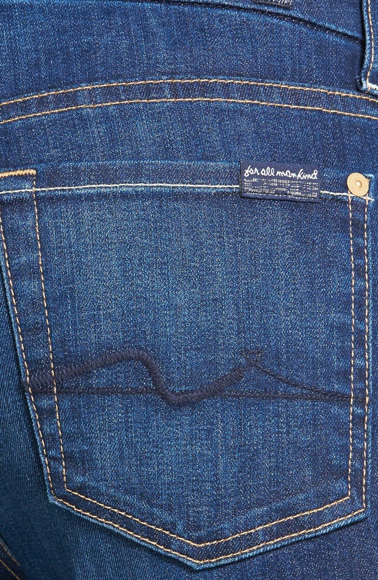 7 For All Mankind <sup>®</sup> 'Kimmie' Contour Waist Crop Jeans, Alternate, color,