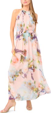 Ted Baker Jane Print Sleeveless Maxi Dress