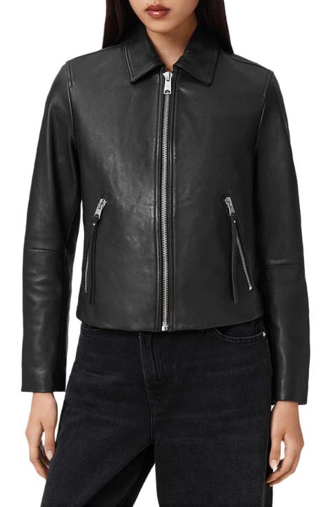 Danbury Leather Moto Jacket