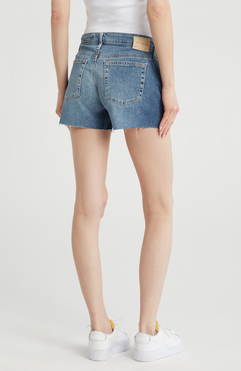 AG Hailey Boyfriend Cutoff Denim Shorts, Alternate, color, 17 Years Waveview