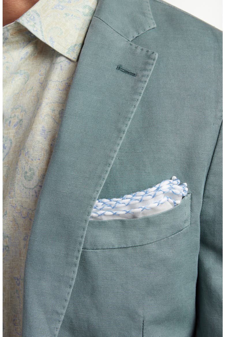 The Jackson Cotton & Linen Soft Coat, Alternate, color, BEACH GLASS