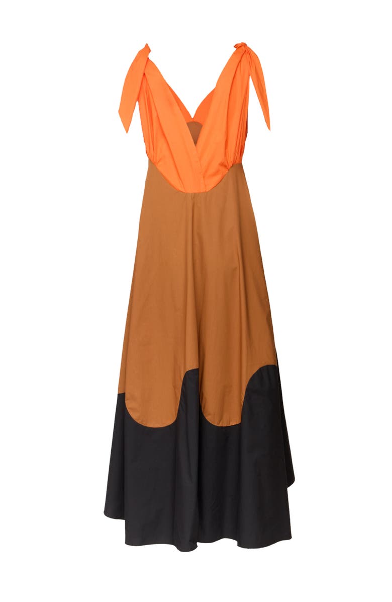La DoubleJ High Tide Dress Coral, Alternate, color, Color Block Corallo Coral