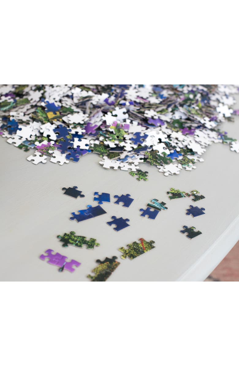 Toynk Bob Ross Blue River Nature Puzzle | 1000 Piece Jigsaw Puzzle, Alternate, color, Purple