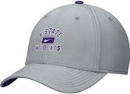 Nike Men's Nike Gray Kansas State Wildcats Rise Flex Hat