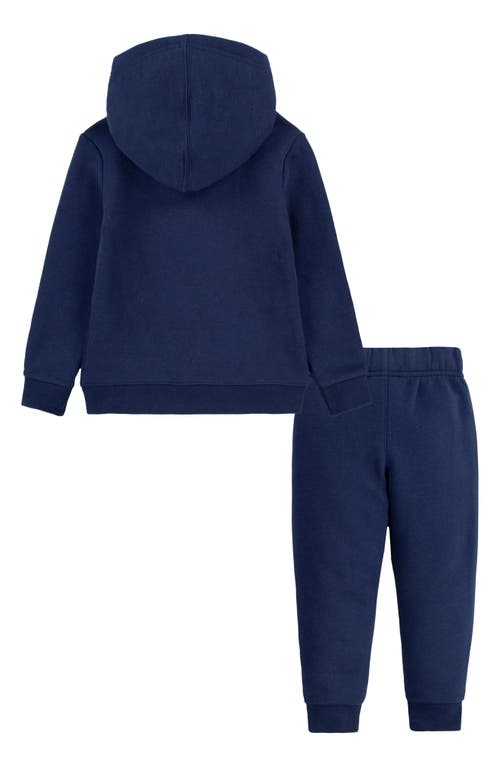 Nike Kids' Just Do It Fleece Hoodie & Pants Set In Midnight Navy