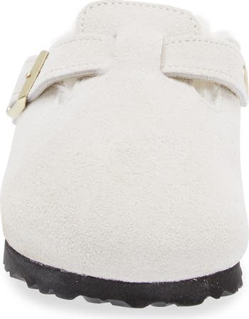 Boston Genuine Shearling Lined Clog