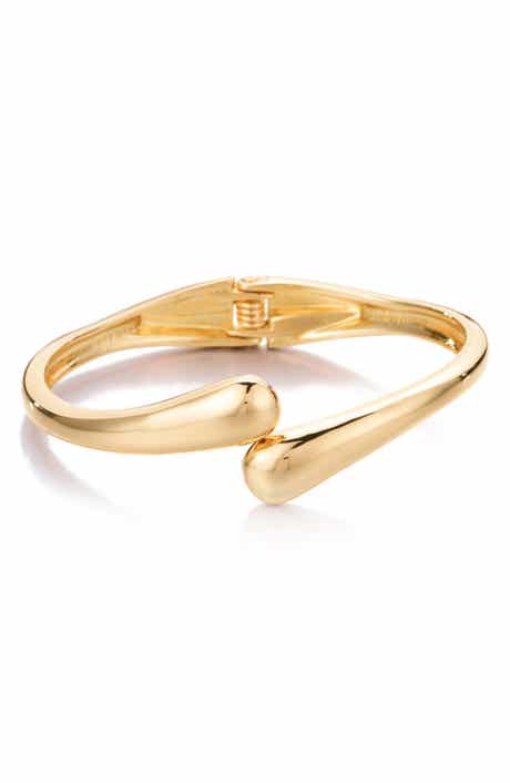 Adornia Crossover Hinge Bracelet