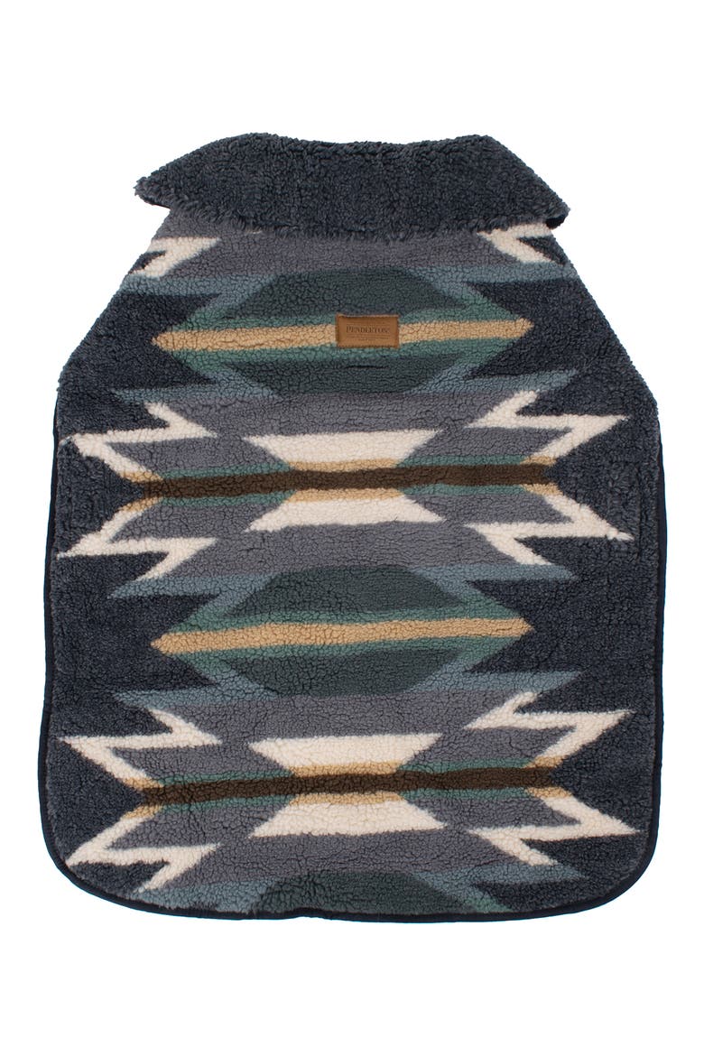 Fleece Dog Coat, Main, color, WYETH TRAIL OXFORD